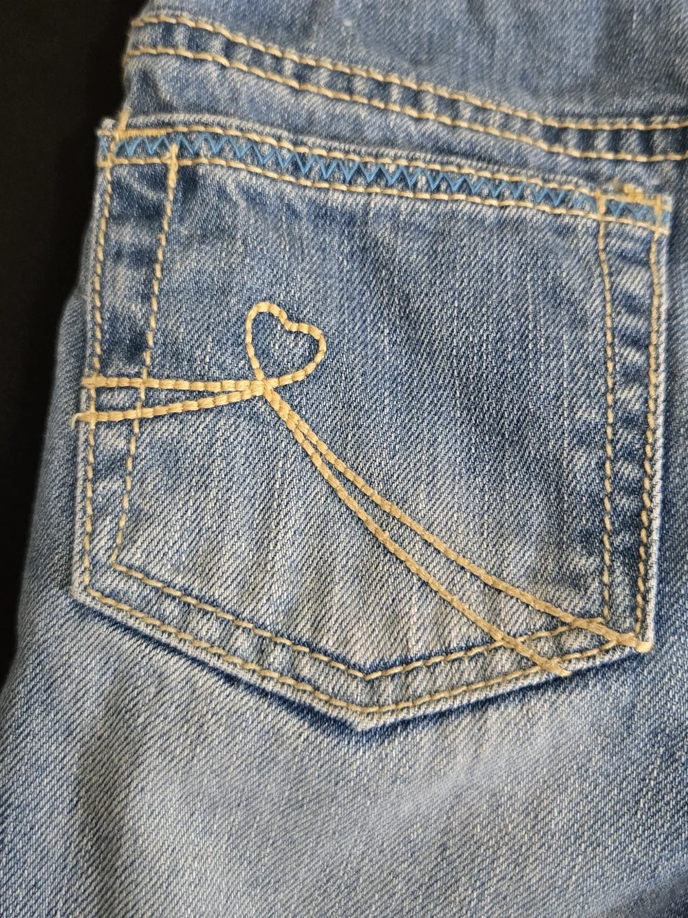 Classic Light Blue Girls Jeans #474